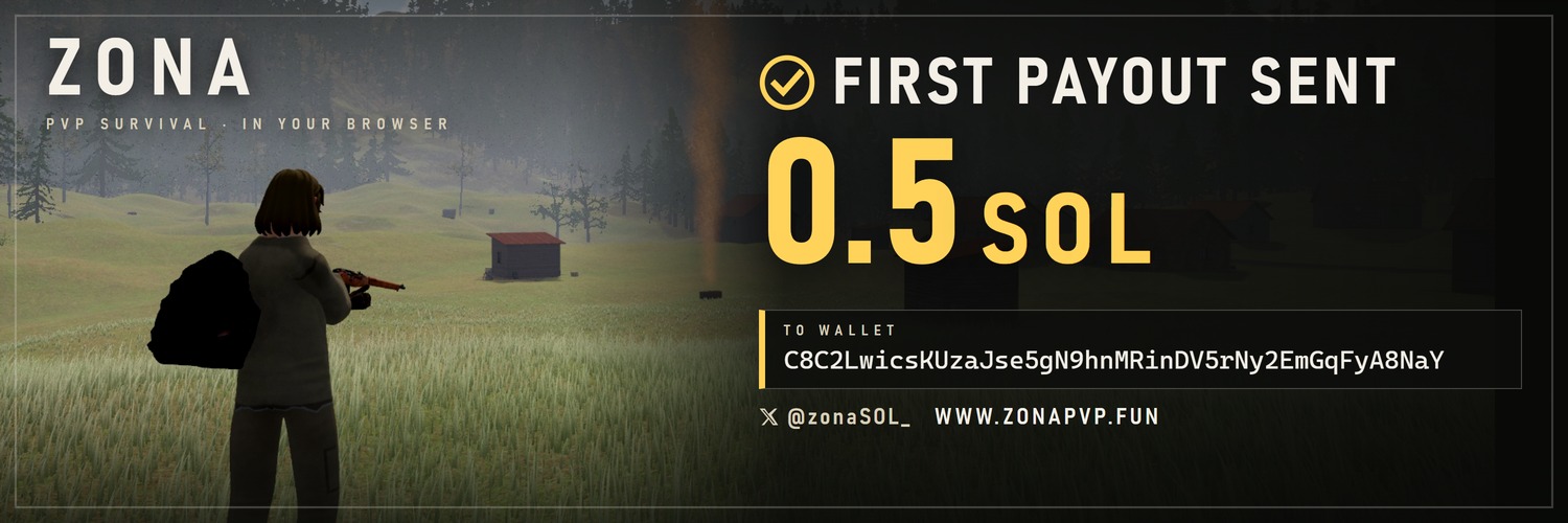 A card marking the first automatic payout